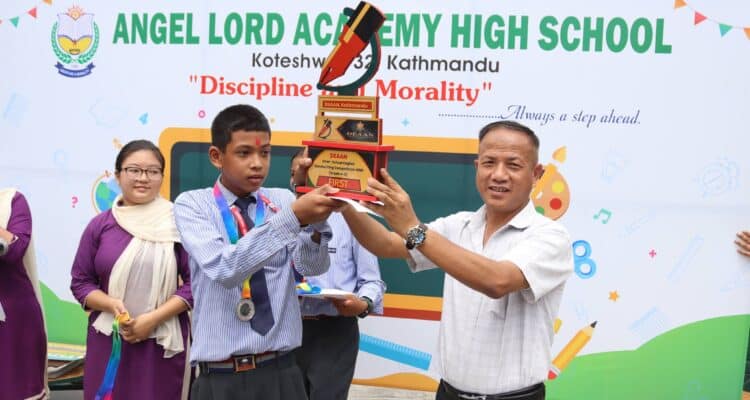 Angel Lord Academy Shines at DEAAN Inter-School Handwriting Competitions